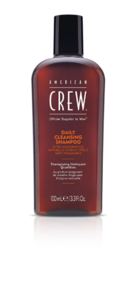 11-500125 CREW DAILY CLEANSING SHAMPOO 3.3OZ